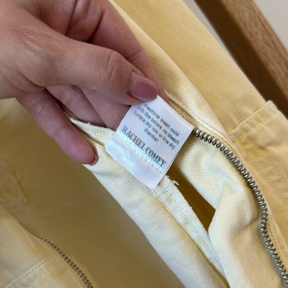 Rachel Comey Barrie Zip-Up Jumpsuit - Size 2 - Butter Yellow - EUC - Picture 9 of 11